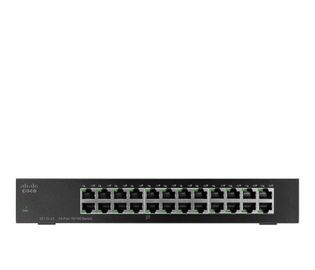 Cisco 24p SF110-24-EU (24x10/100Mbit) - 273260 - zdjęcie